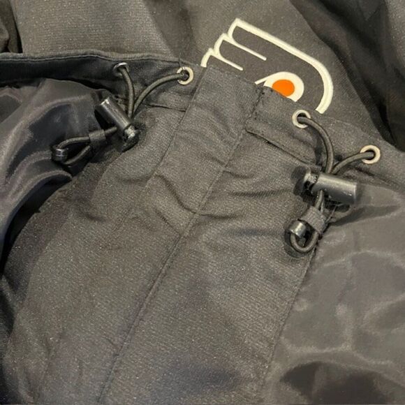 Philadelphia Flyers Reebok Center Ice Collection Black Jacket Men's Size Large - Picture 12 of 15